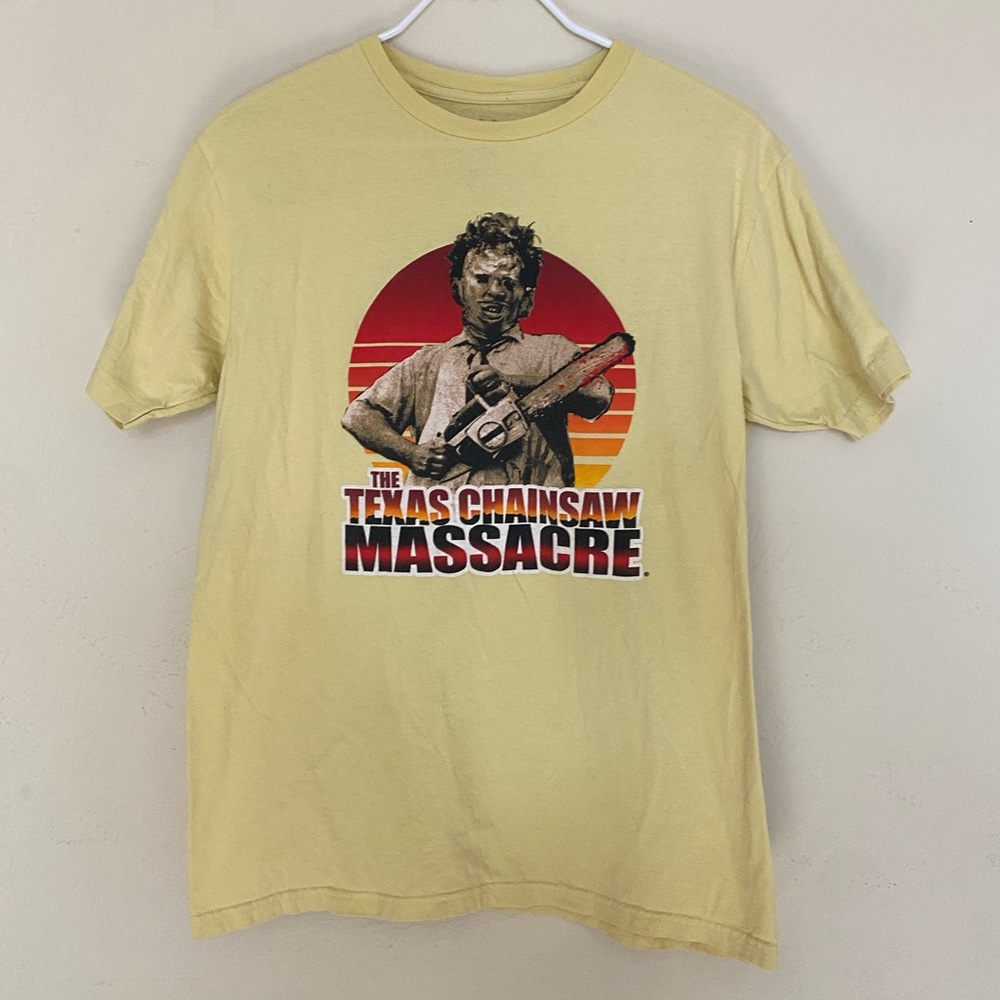 Yellow Texas Chainsaw Massacre T-Shirt